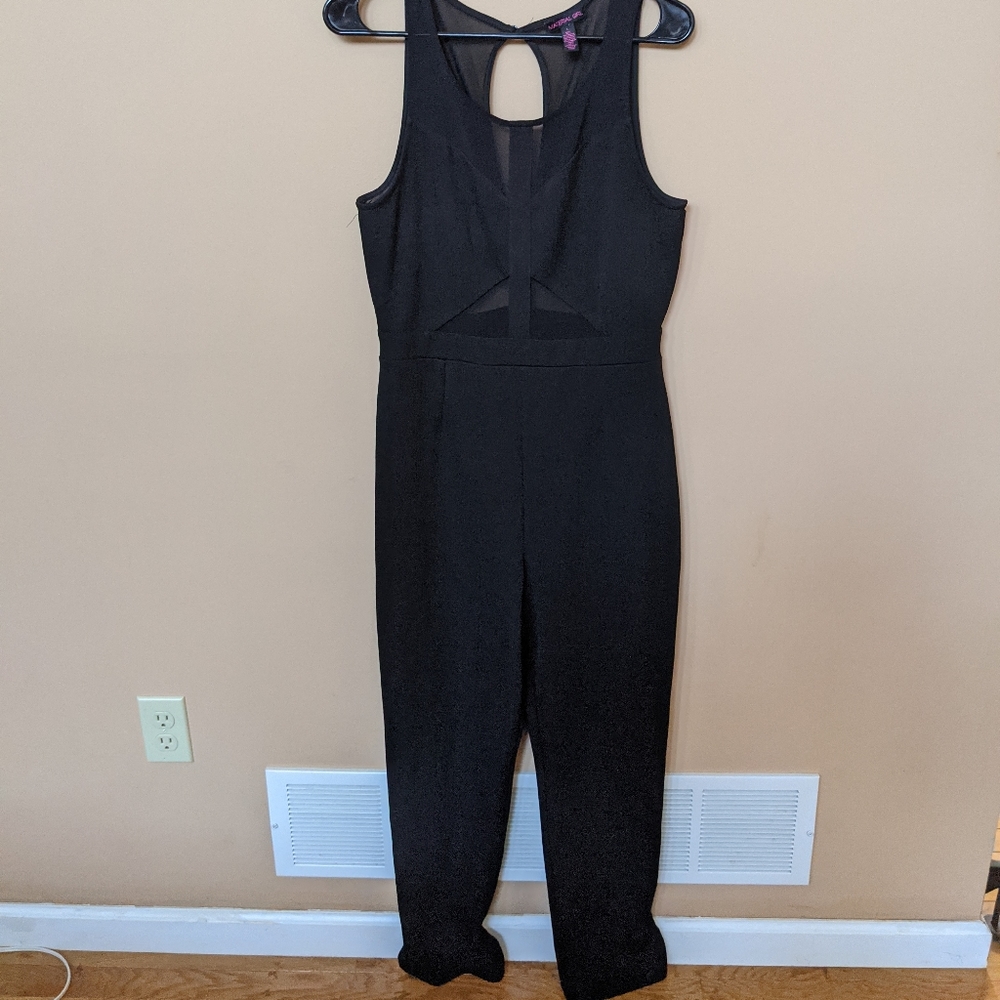 Black Cutout Jumpsuit